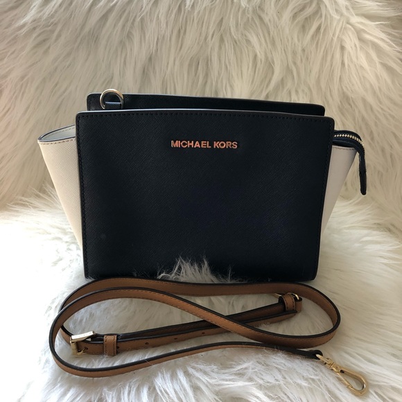 Michael Kors Handbags - Micheal Kors color block Selma